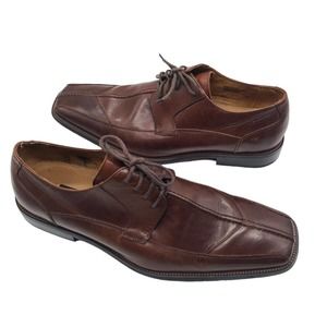 Men's Brown Leather Dress Shoes